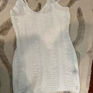 SHEIN White Knit dress